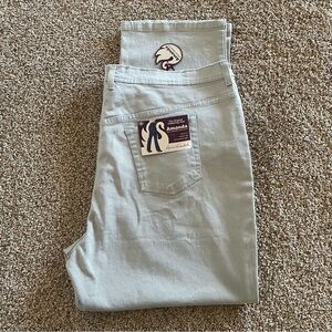 Gloria Vanderbilt Classic Original Flattering Jeans Womens 22W Gray Straight Leg